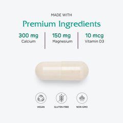 Vitanica OsteoBlend vegan capsules designed for bone health.