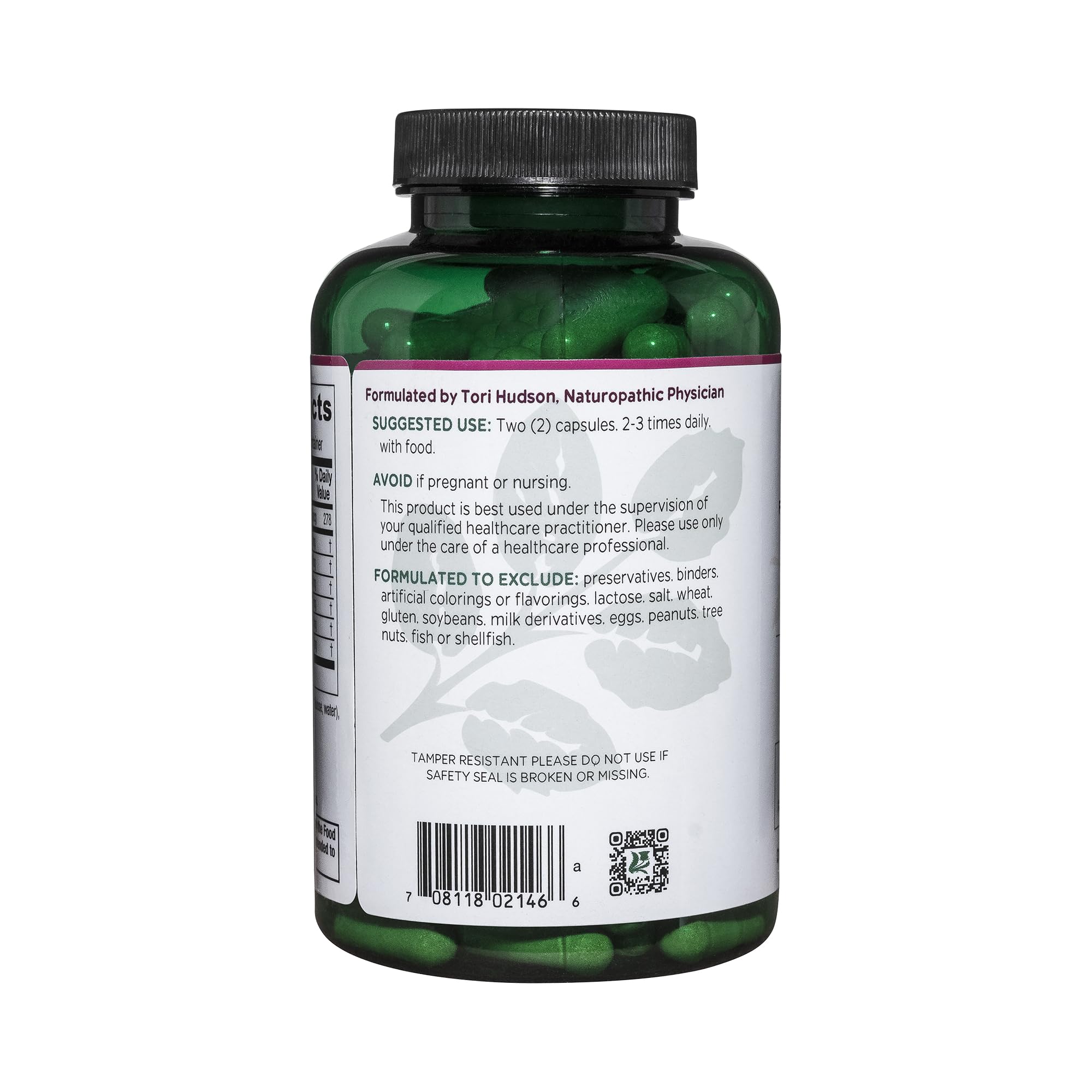 Vitanica OvaBlend capsules ready for daily use with meals.