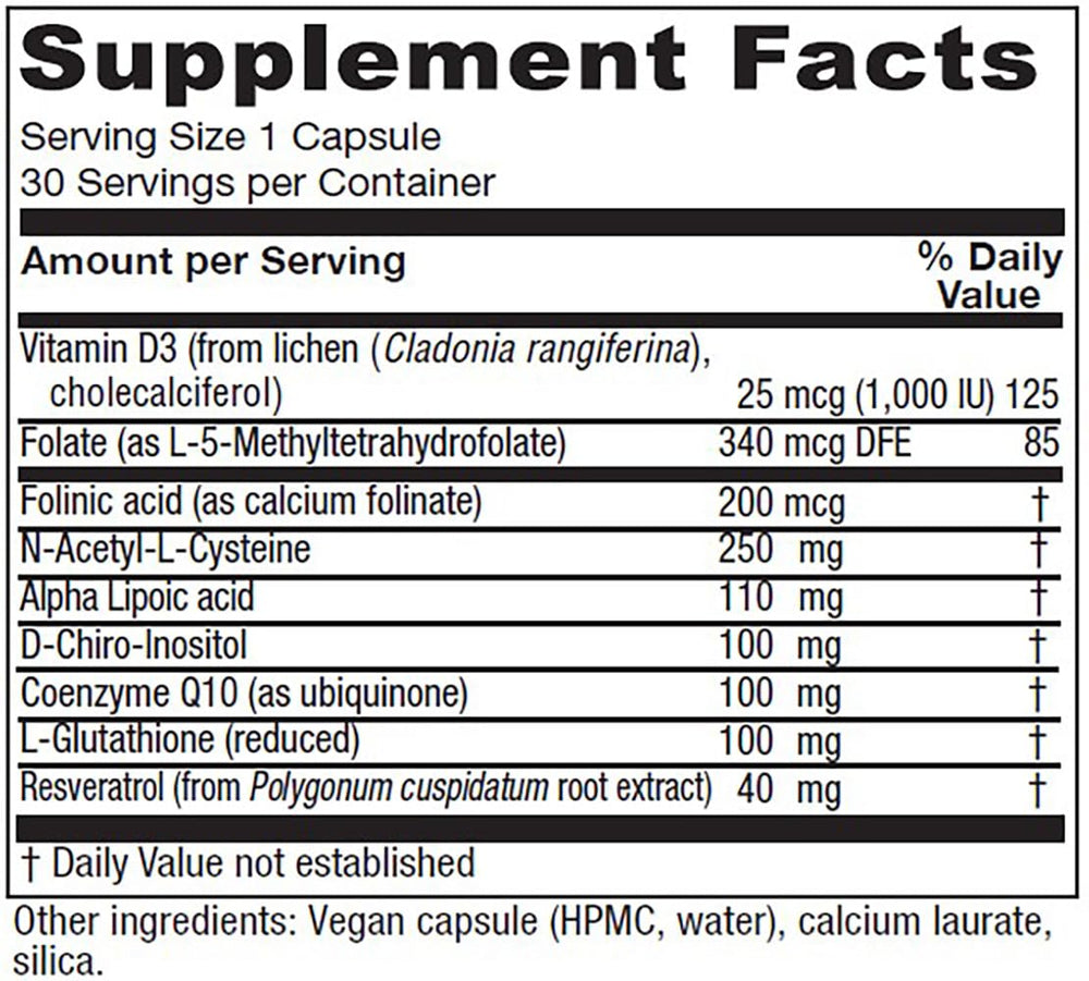 Vitanica Ovum A.M. capsules shown for daytime routine