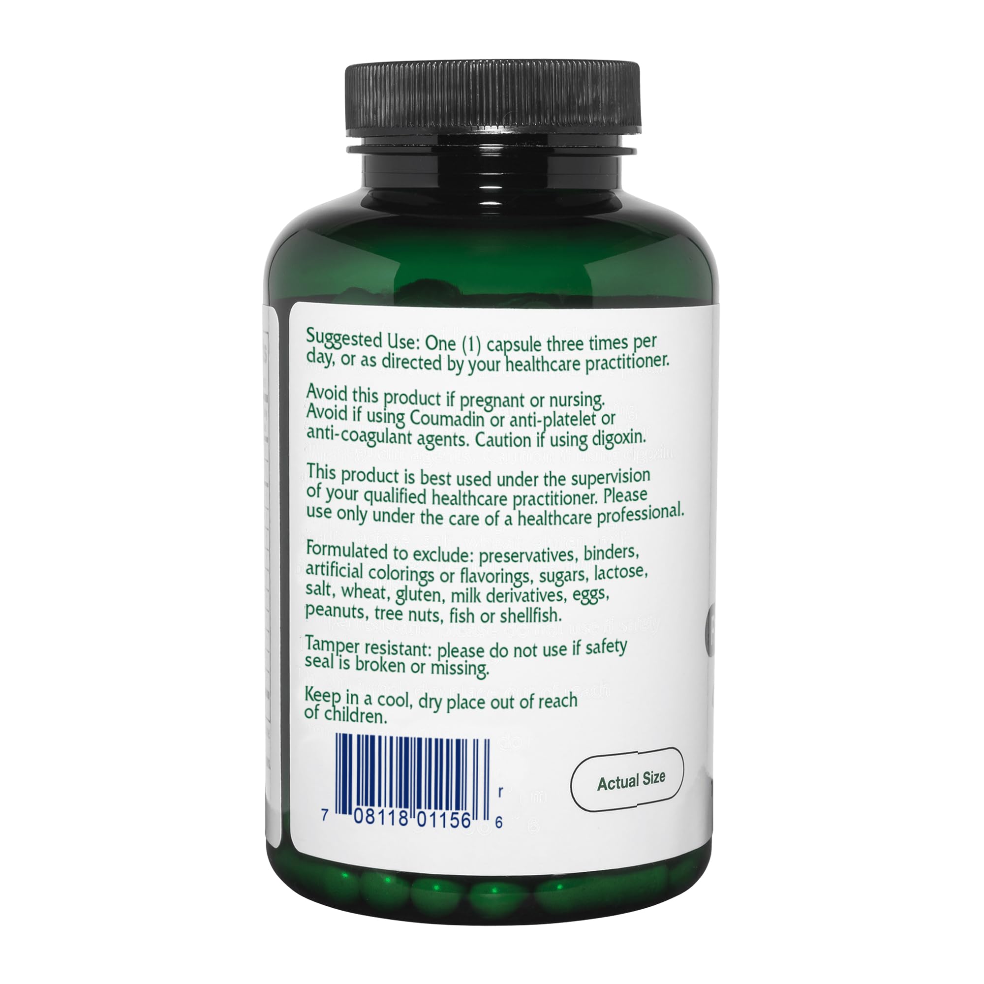 Capsules closeup of Vitanica Rauwolfia Extra for easy daily use.
