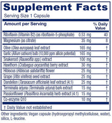 Vitanica Rauwolfia Extra label detail highlights vegan formula.
