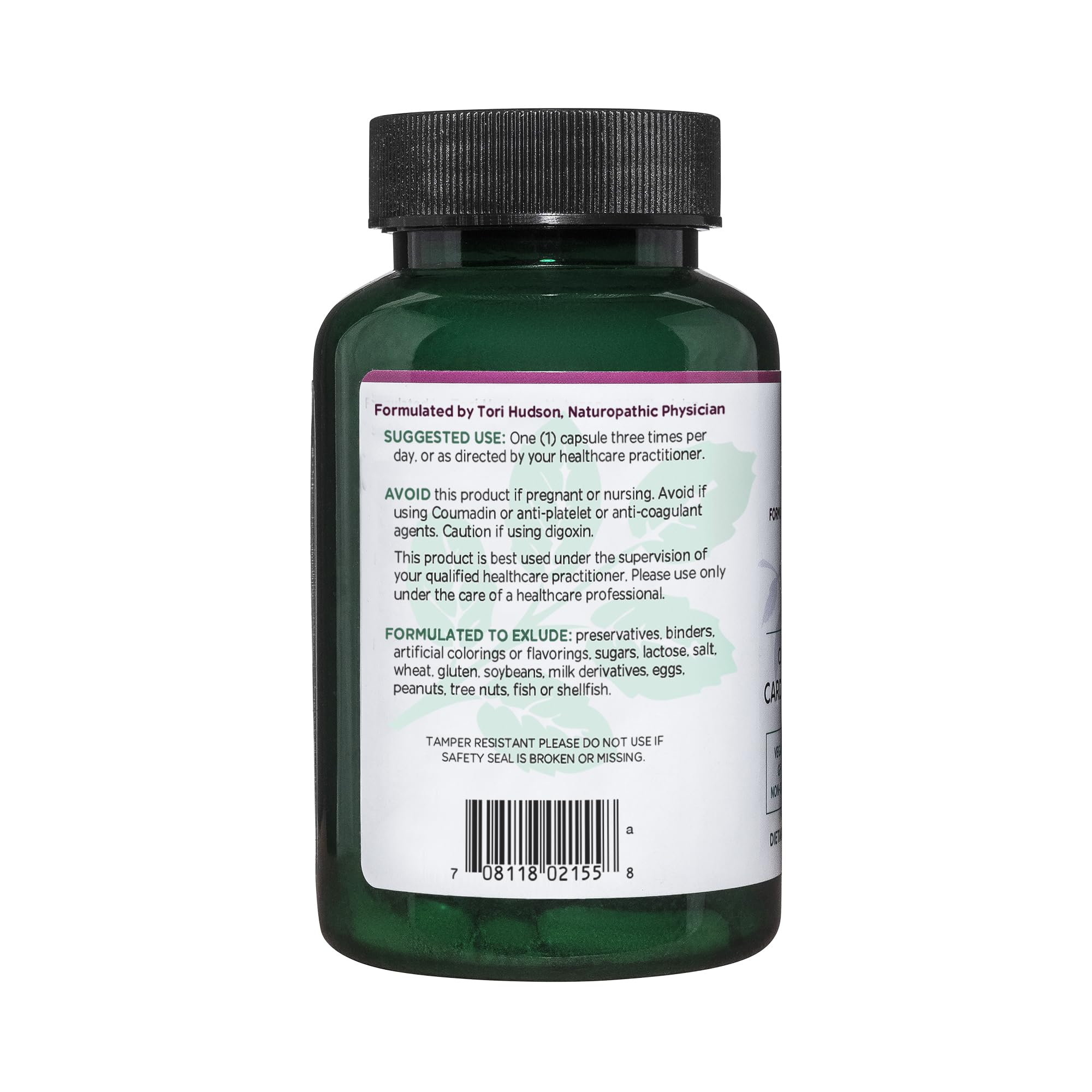 Vitanica Rauwolfia Extra packaging box shows GMP quality and vegan formula