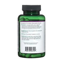 Vitanica Skin Assist capsules close-up emphasizing skin-friendly nutrients for daily use