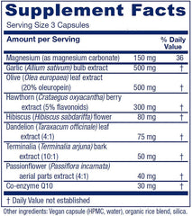 Vitanica VasoBlend capsules close-up—easy daily intake for heart health.