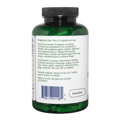 Vitanica VasoBlend label—magnesium and CoQ10 ingredients highlighted.