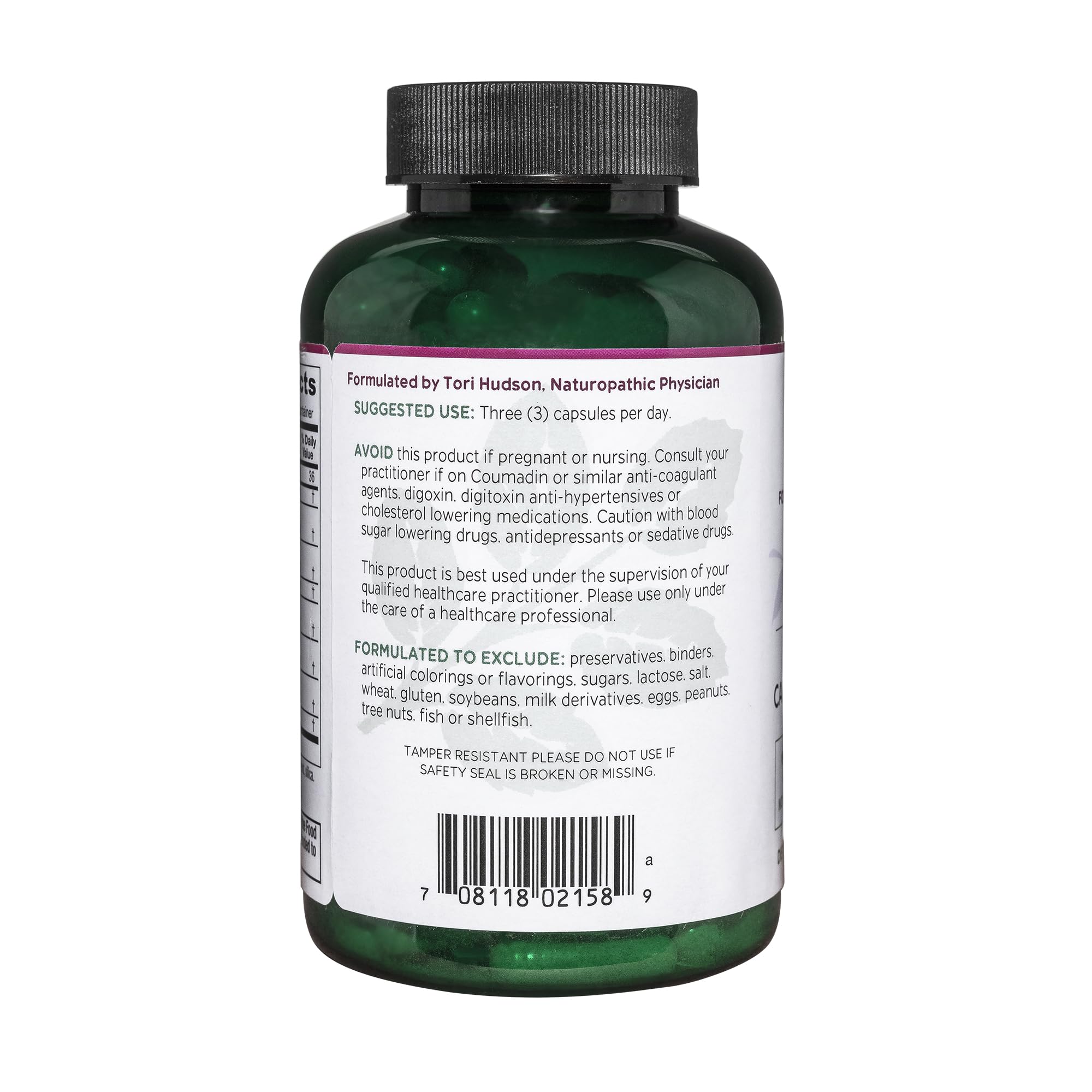 Vitanica VasoBlend magnesium capsules for healthy blood pressure support