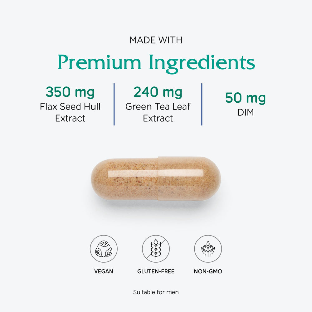 Vitanica vegan formula ingredients list featuring natural botanicals