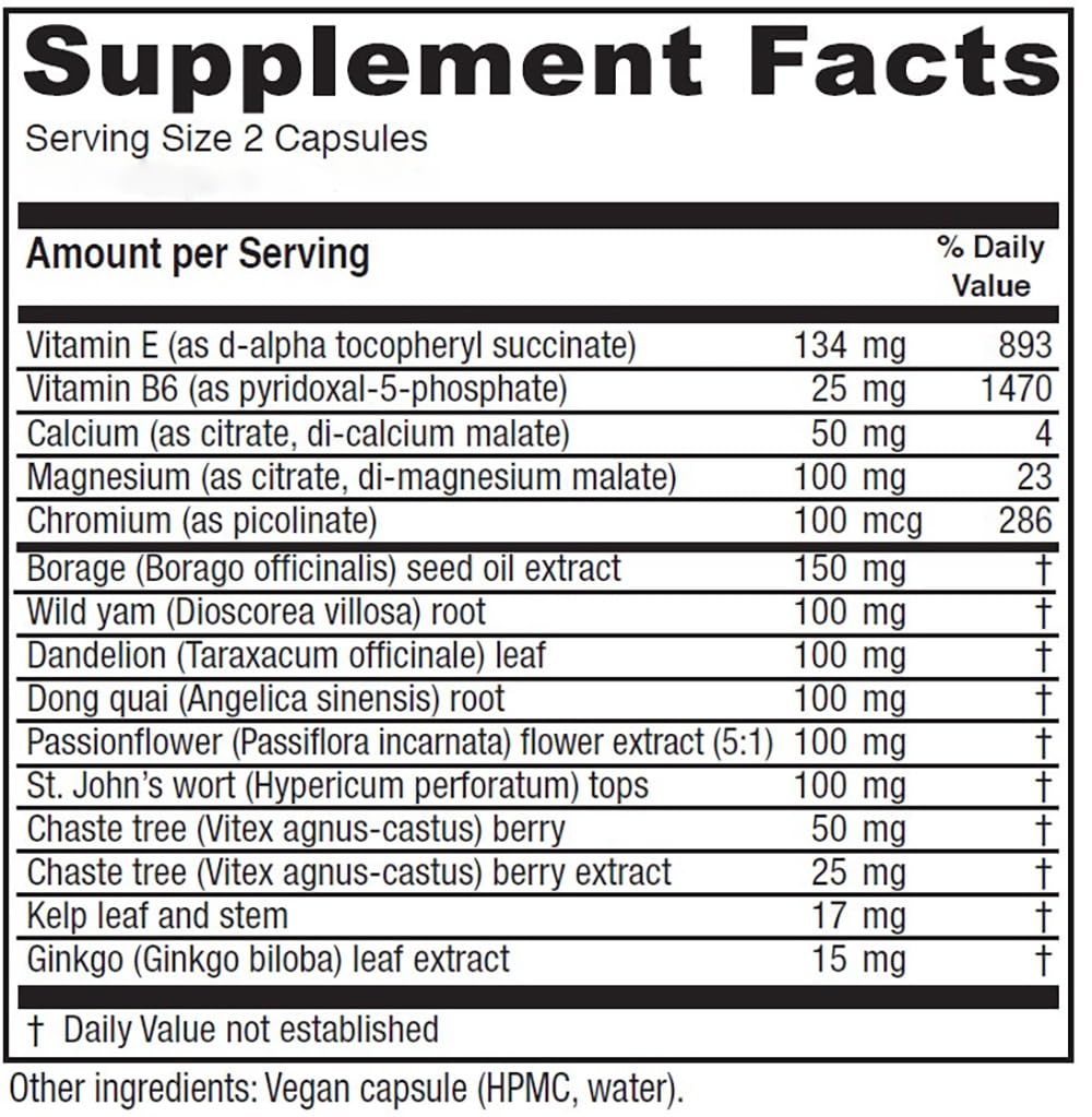 Vitanica Women's Phase I bottle front, ready for daily use