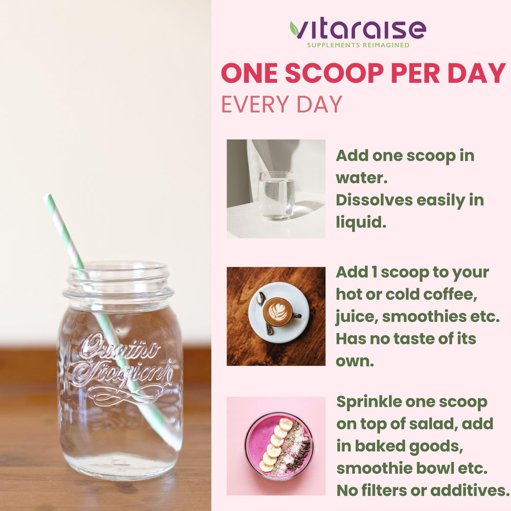 Vitaraise gluten-free GMO-free formula under third-party testing for purity