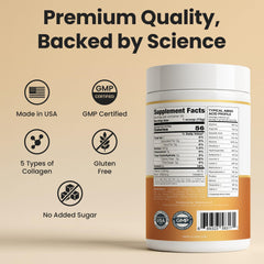 Vitasei collagen in a glass — ready to support daily beauty and mobility.