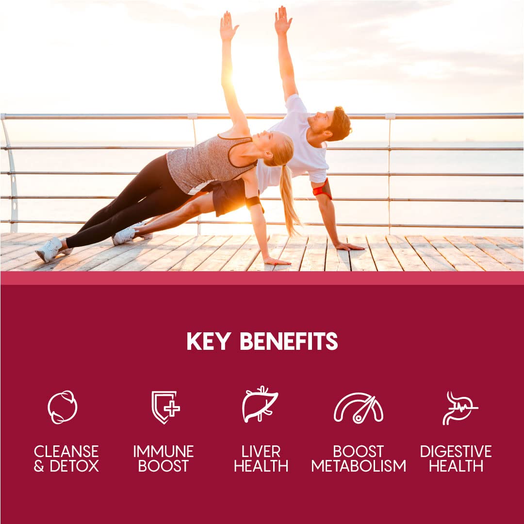 VITASEI Liver Cleanse with milk thistle imagery highlighting key botanical ingredient for liver health