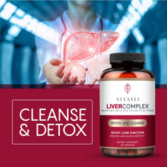 VITASEI Liver Cleanse three-bottle package ready for daily routine