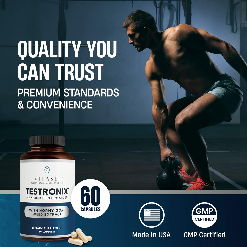 Pouring capsules into hand implying easy daily routines.