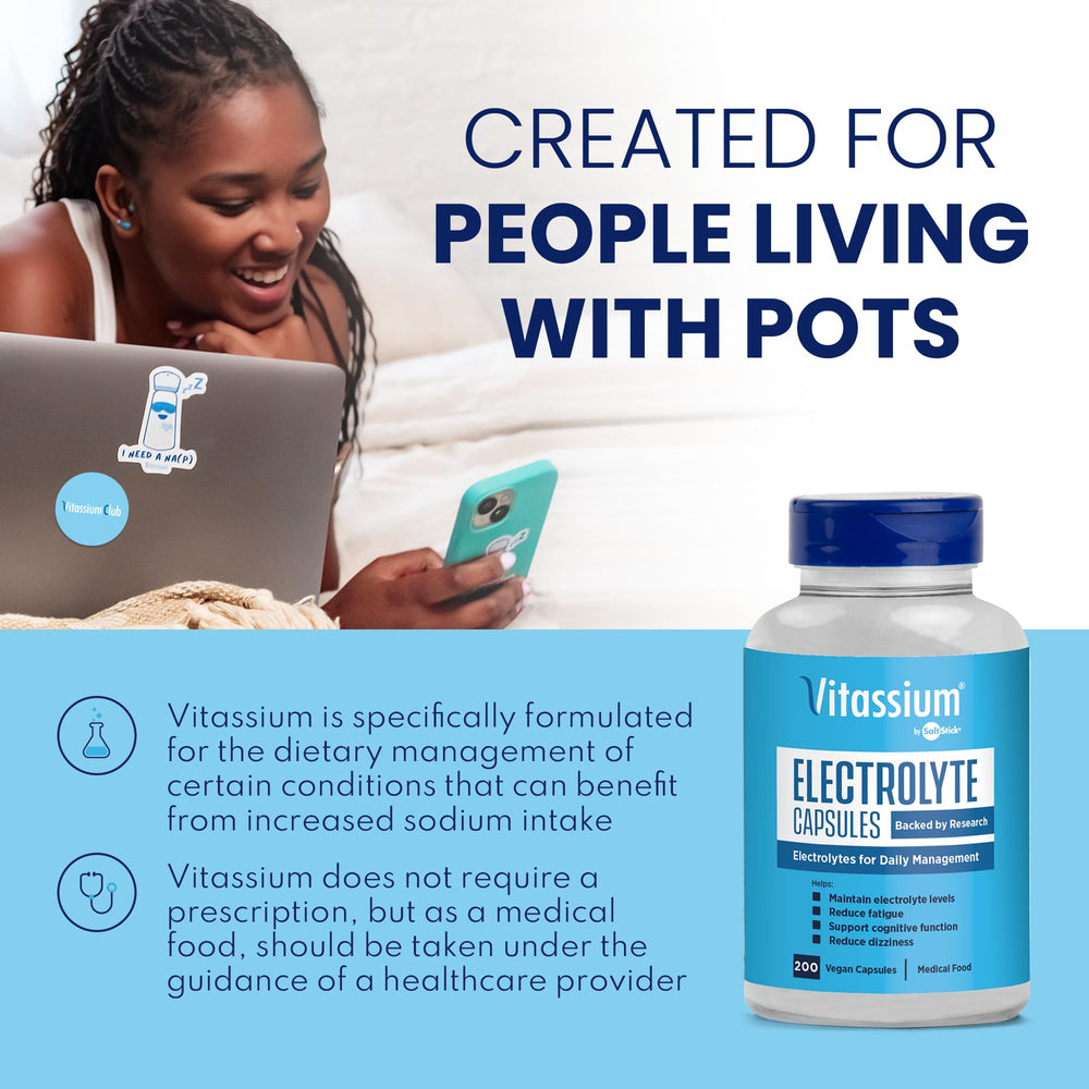 Vitassium electrolytes bottle pour: rapid, mess-free intake wherever you are.