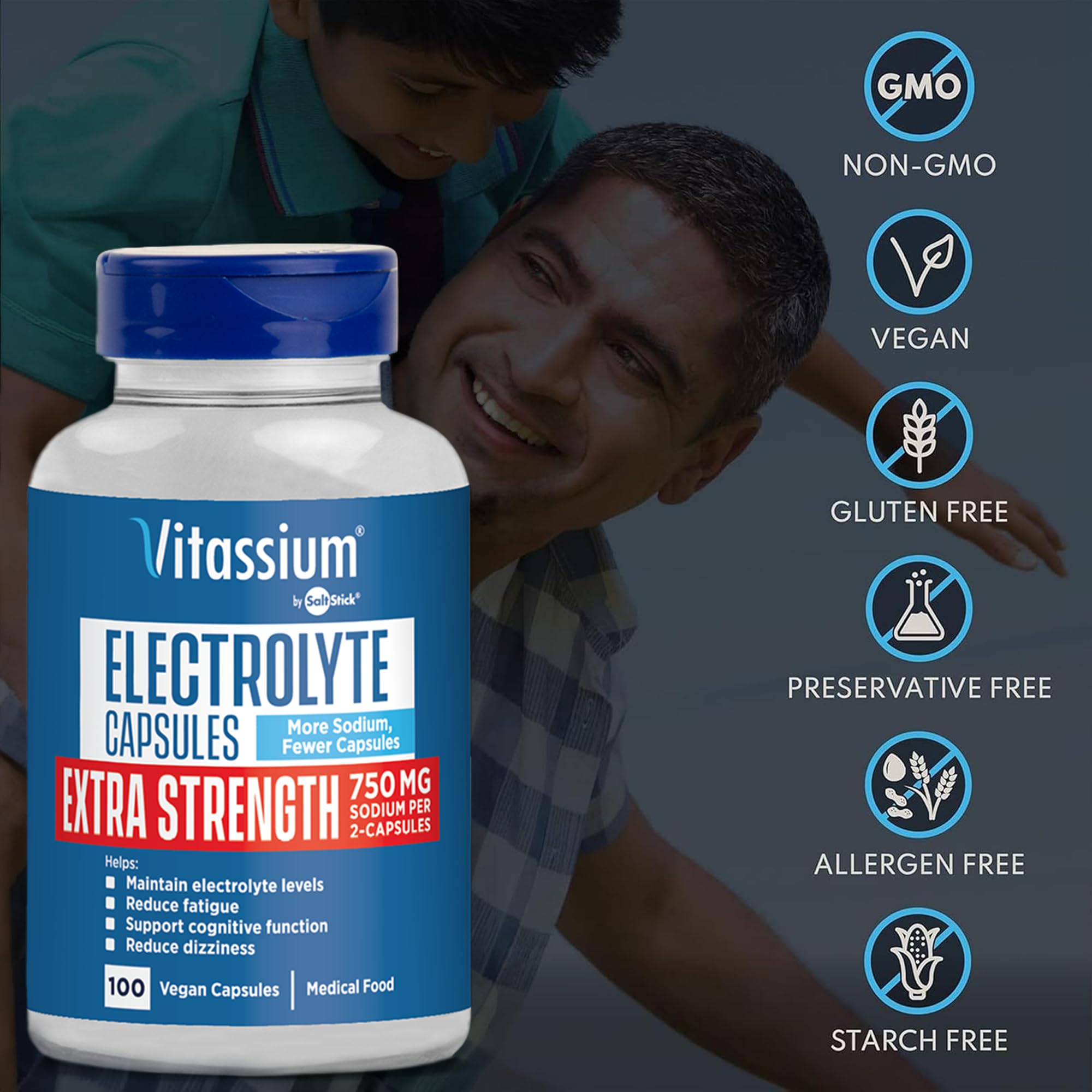 Vitassium portable packaging supports travel-ready electrolyte routines.
