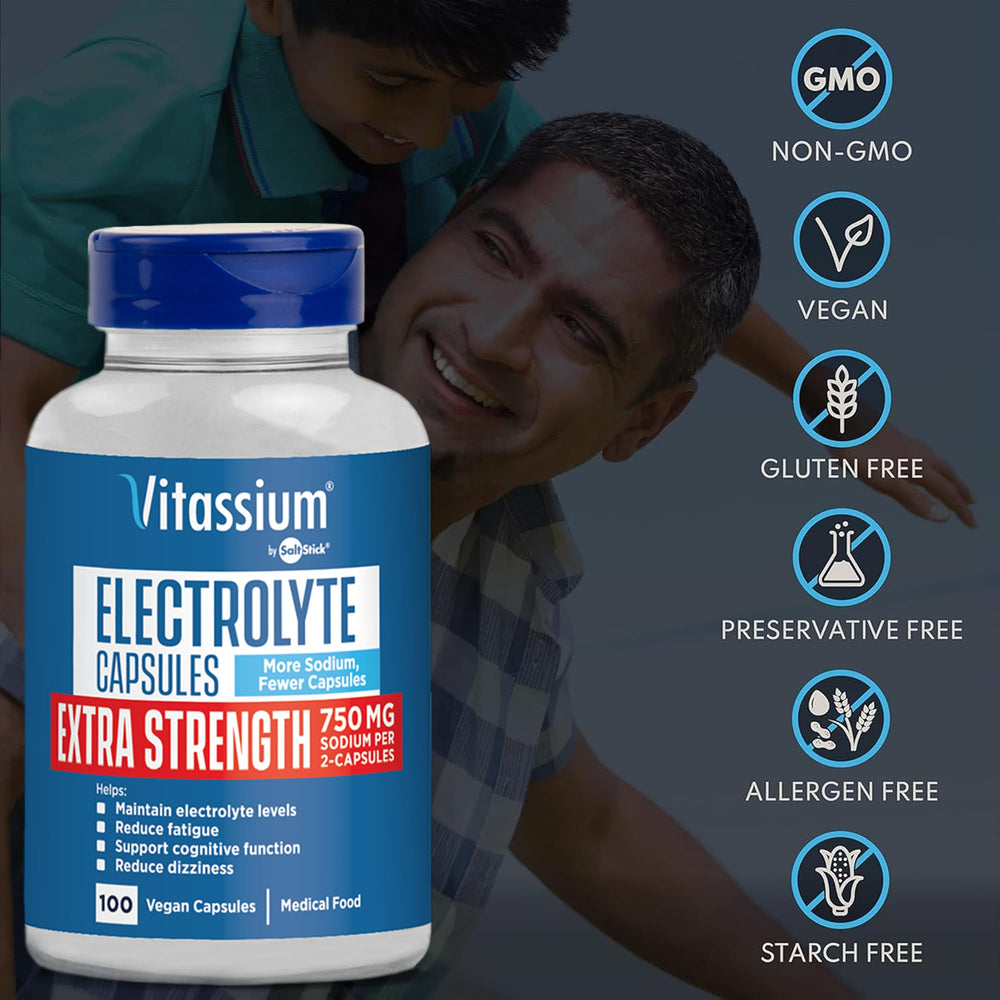 Vitassium portable packaging supports travel-ready electrolyte routines.