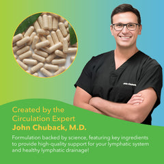 VITASUPPORTMD Diosmin Hesperidin capsules provide targeted lymphatic support.