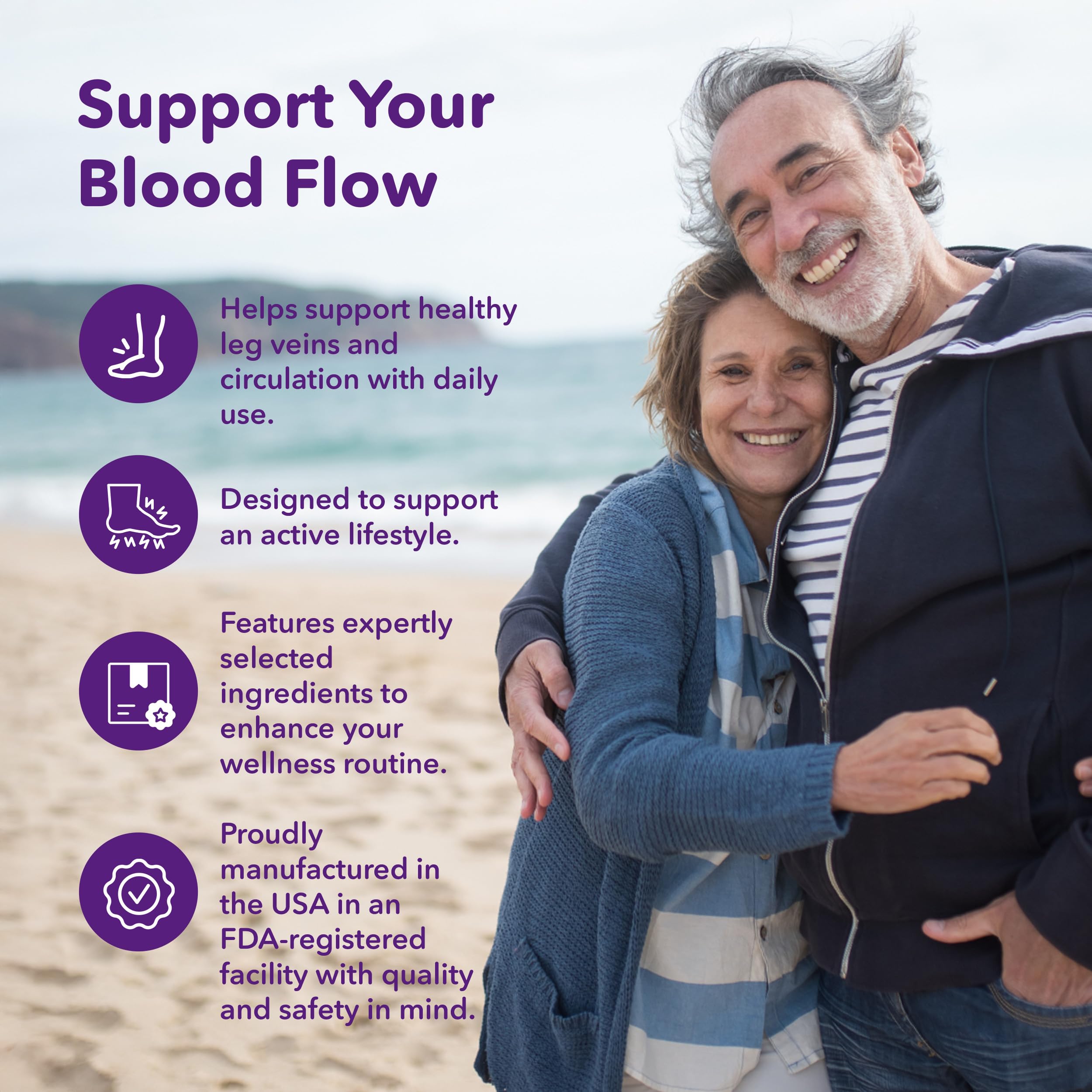 VITASUPPORTMD Tri-Power capsules closeup shows easy-to-take daily convenience.