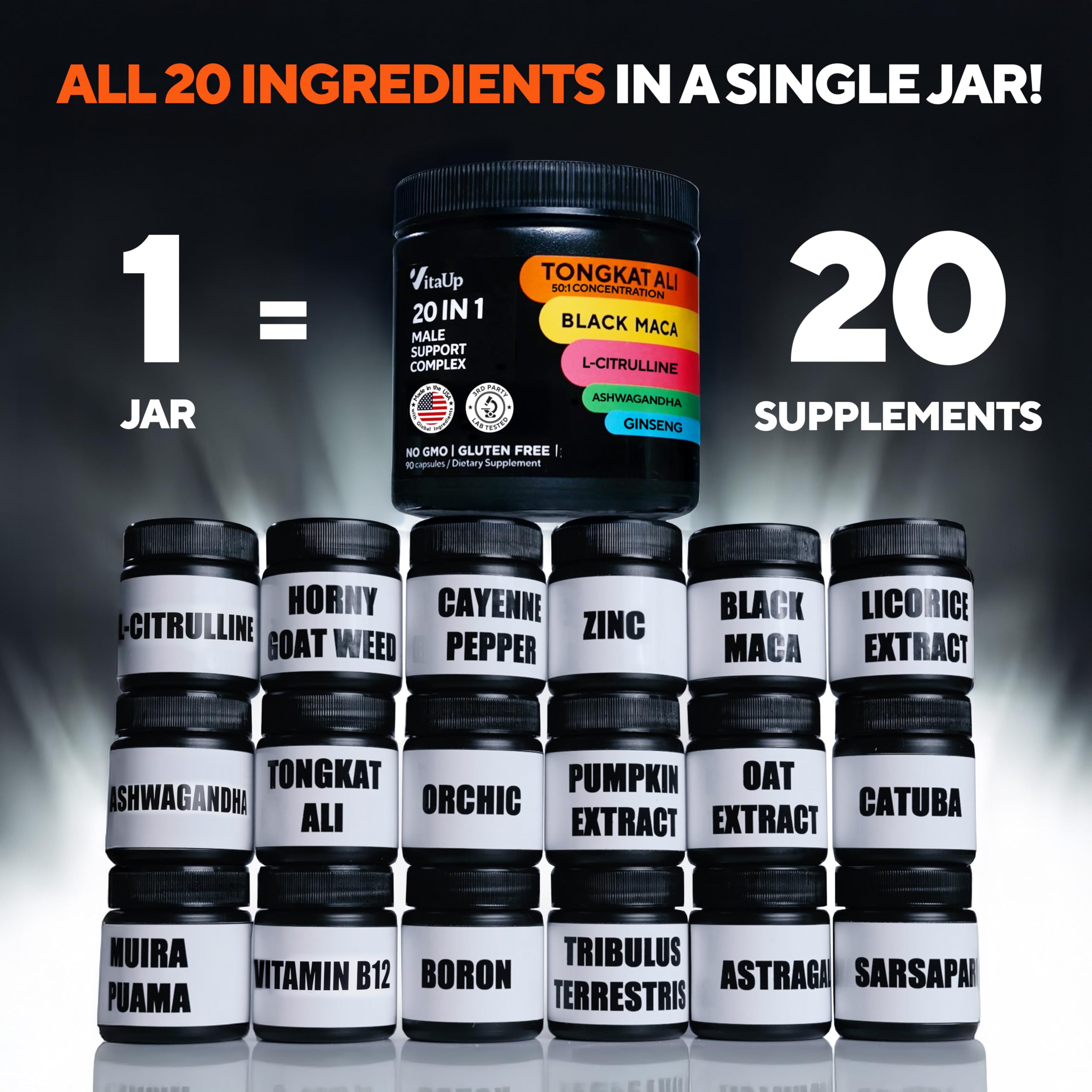 Athlete uses VitaUp for everyday stamina and focus.