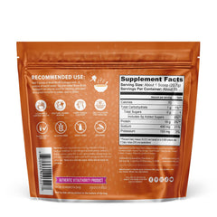 Bottle beside measuring cup suggests easy daily protein and hydration support.
