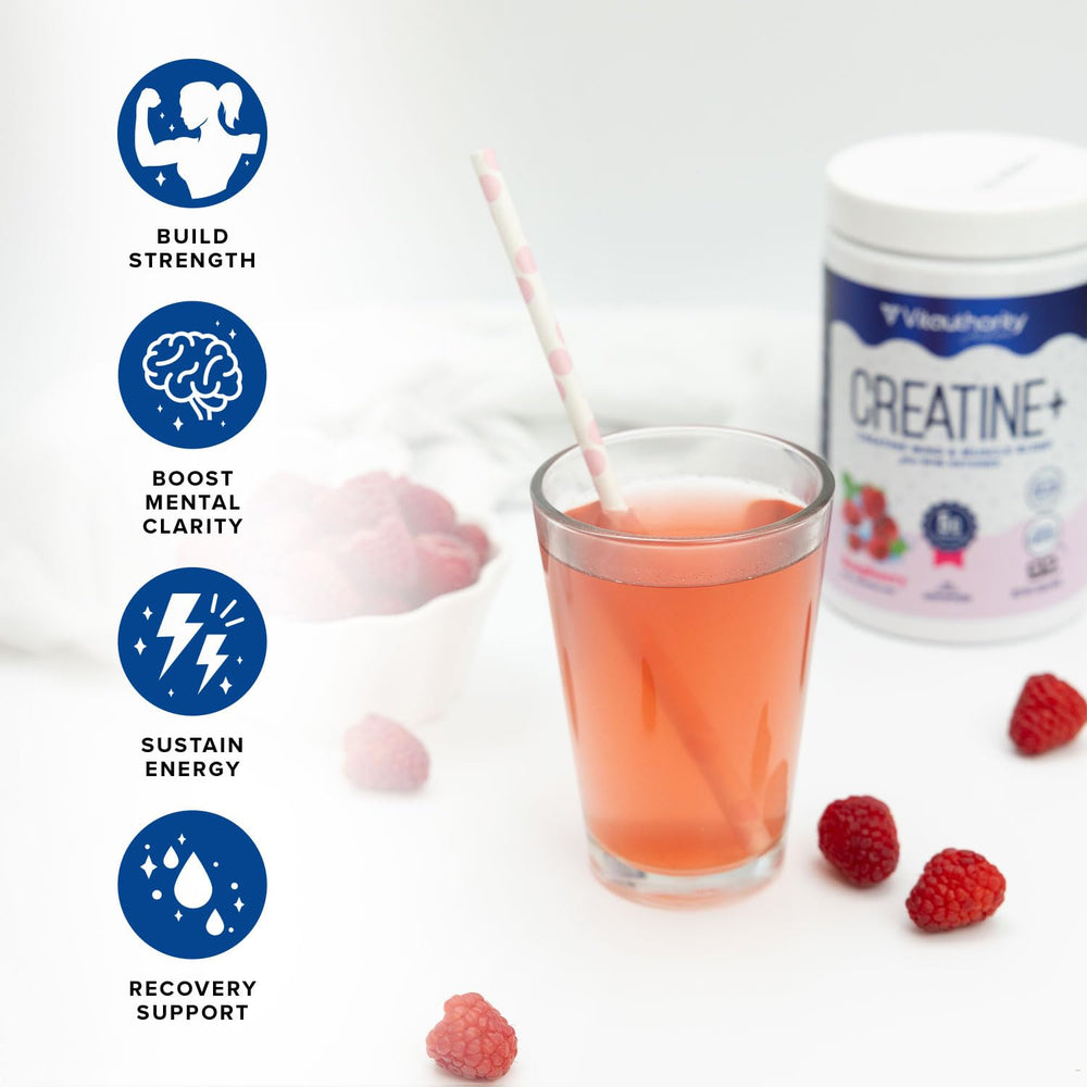 CognatiQ label suggesting enhanced mental clarity for focused workouts.