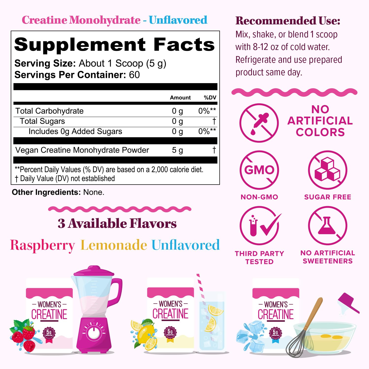 Vitauthority creatine scoop showing a precise 5g serving for workouts.