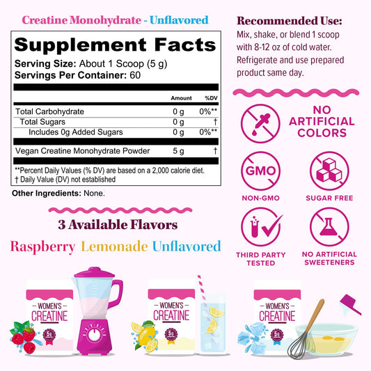 Vitauthority creatine scoop showing a precise 5g serving for workouts.