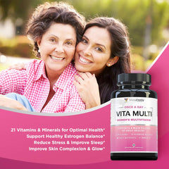 Vitauthority glow-focused multivitamin packaging supports youthful-looking skin