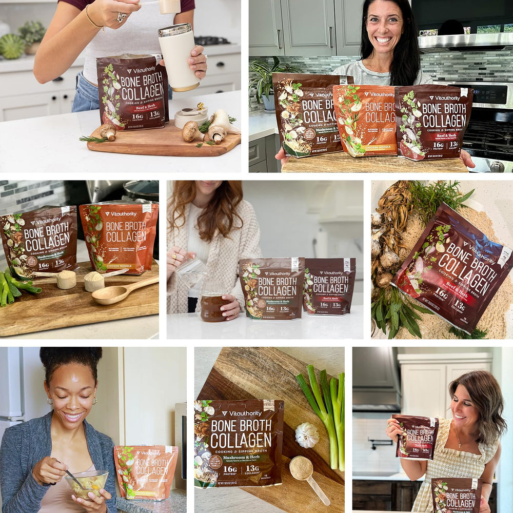 No artificial flavors in Vitauthority product for wholesome, slow-simmered nutrition