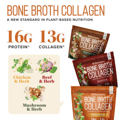 Soup or stew boost with Vitauthority bone broth collagen helps daily wellness