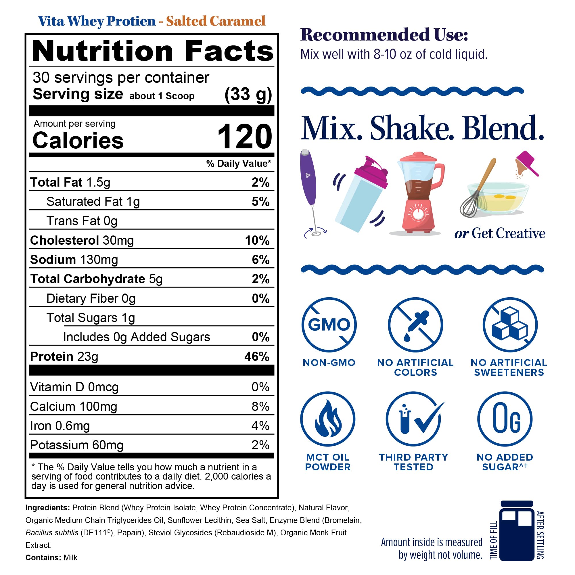 Vitauthority Vita Whey Women Daily protein boost for everyday nutrition