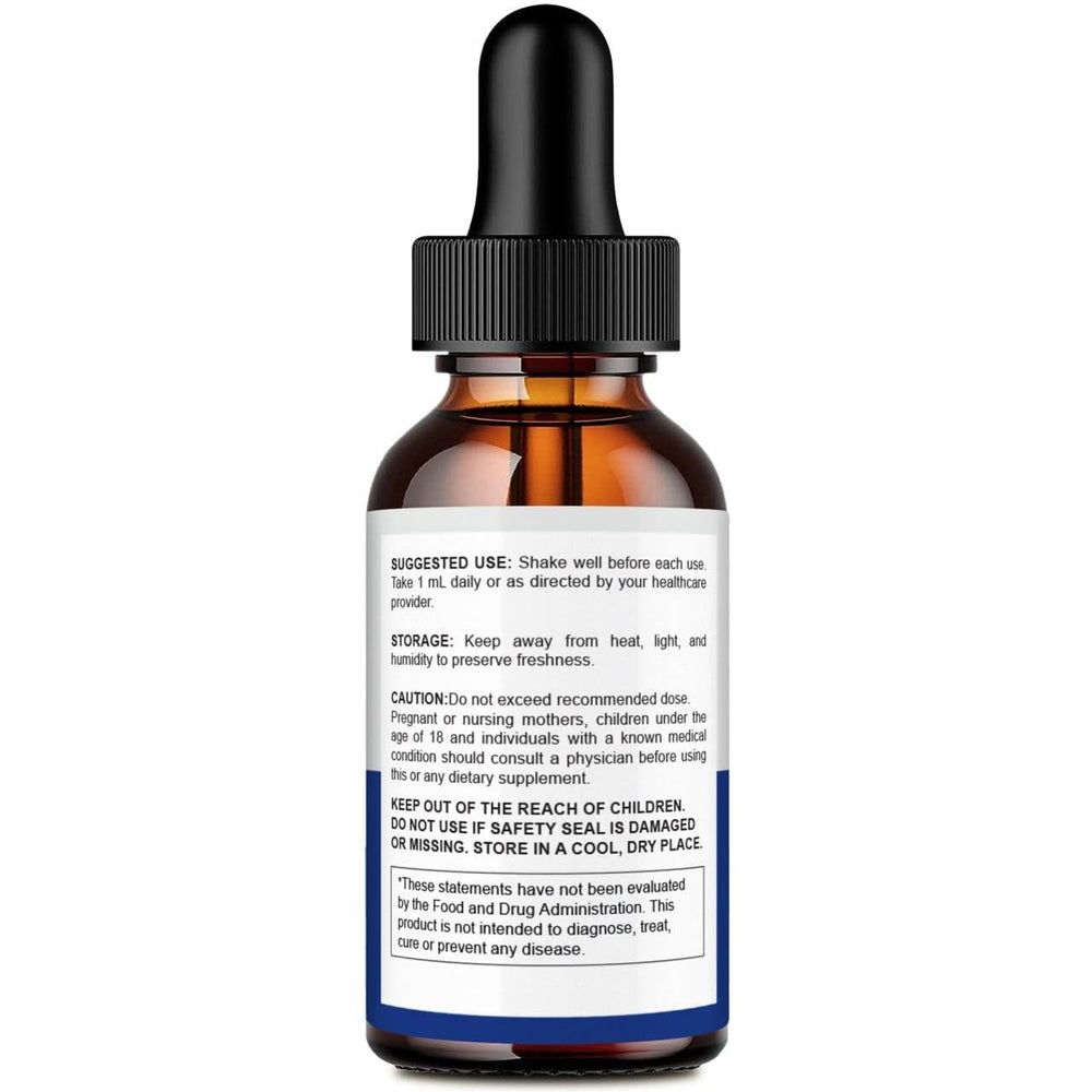 Vitavault Amiclear dropper dispensing liquid for easy dosing and quick absorption.