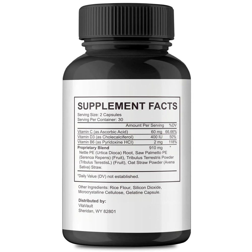 Capsules close-up showing the all natural formula for energy