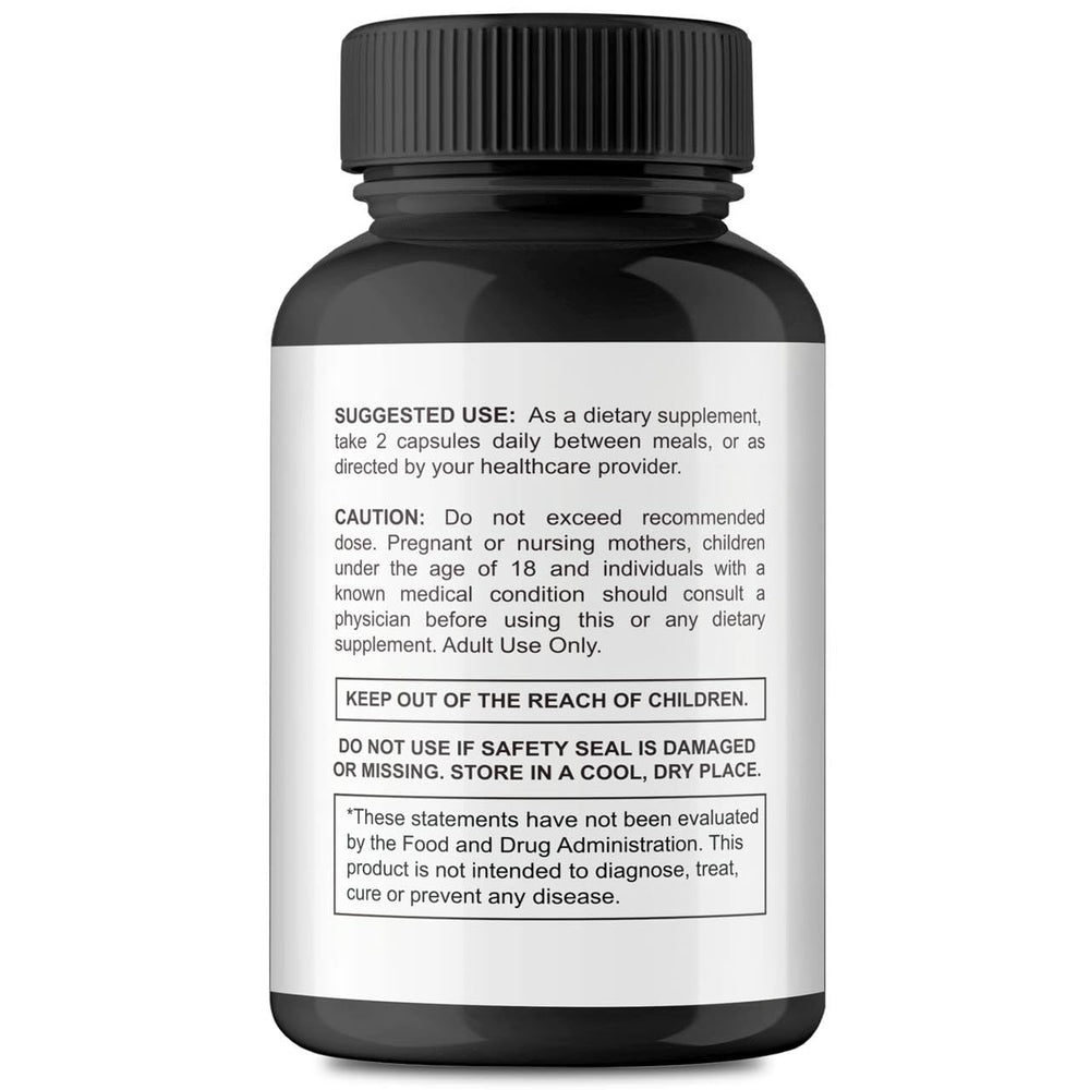 Packaging back with usage directions and ingredients