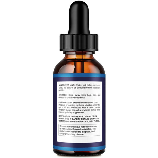 Vitavault Prostadine dropper in use demonstrating simple, controllable drops for daily use.
