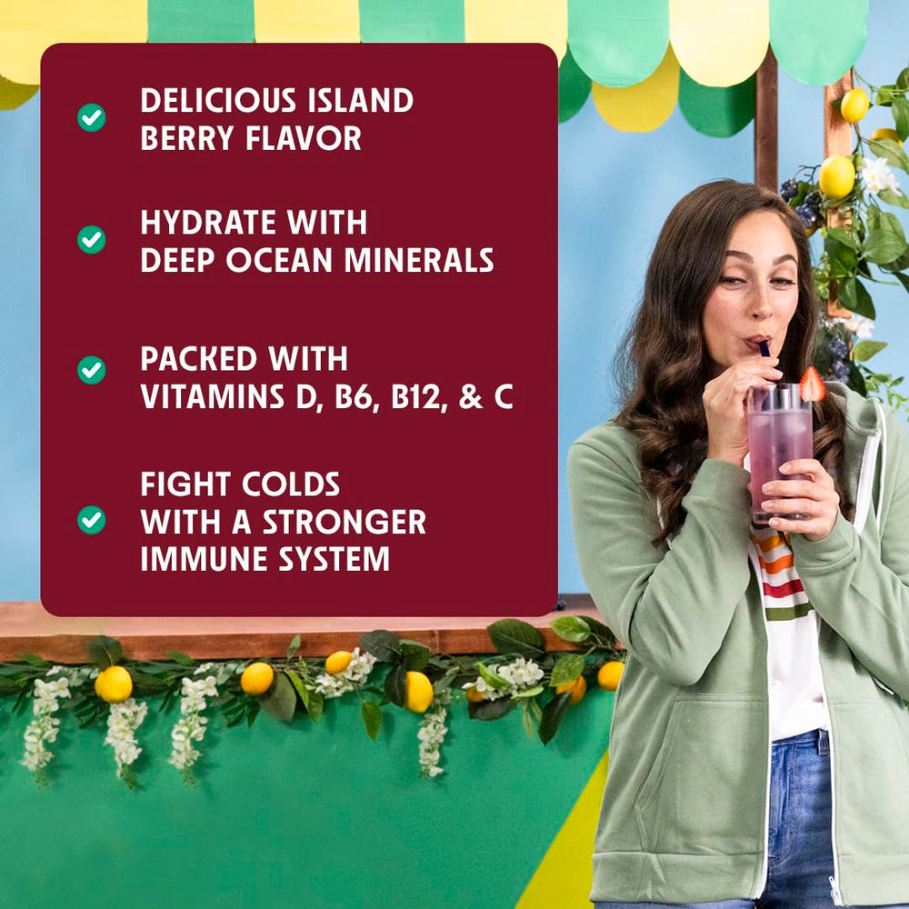VitaWild elderberry vitamin C zinc formulation in portable sticks