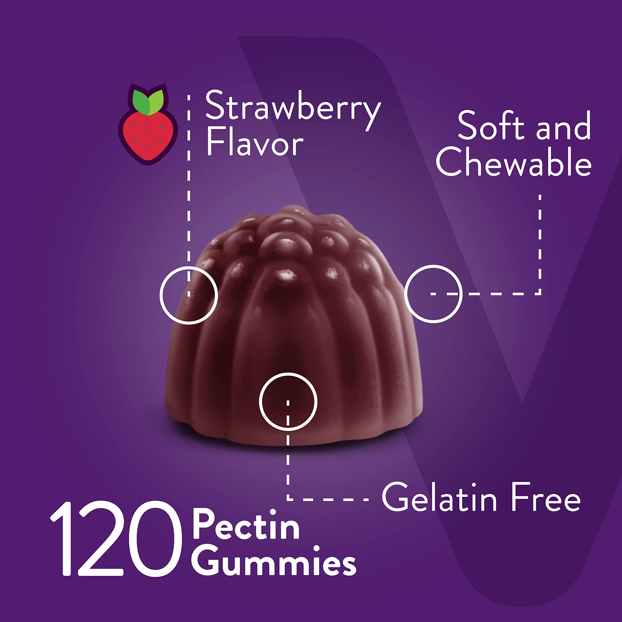 Viteey Moringa Gummies with strawberry flavor for easy daily intake.