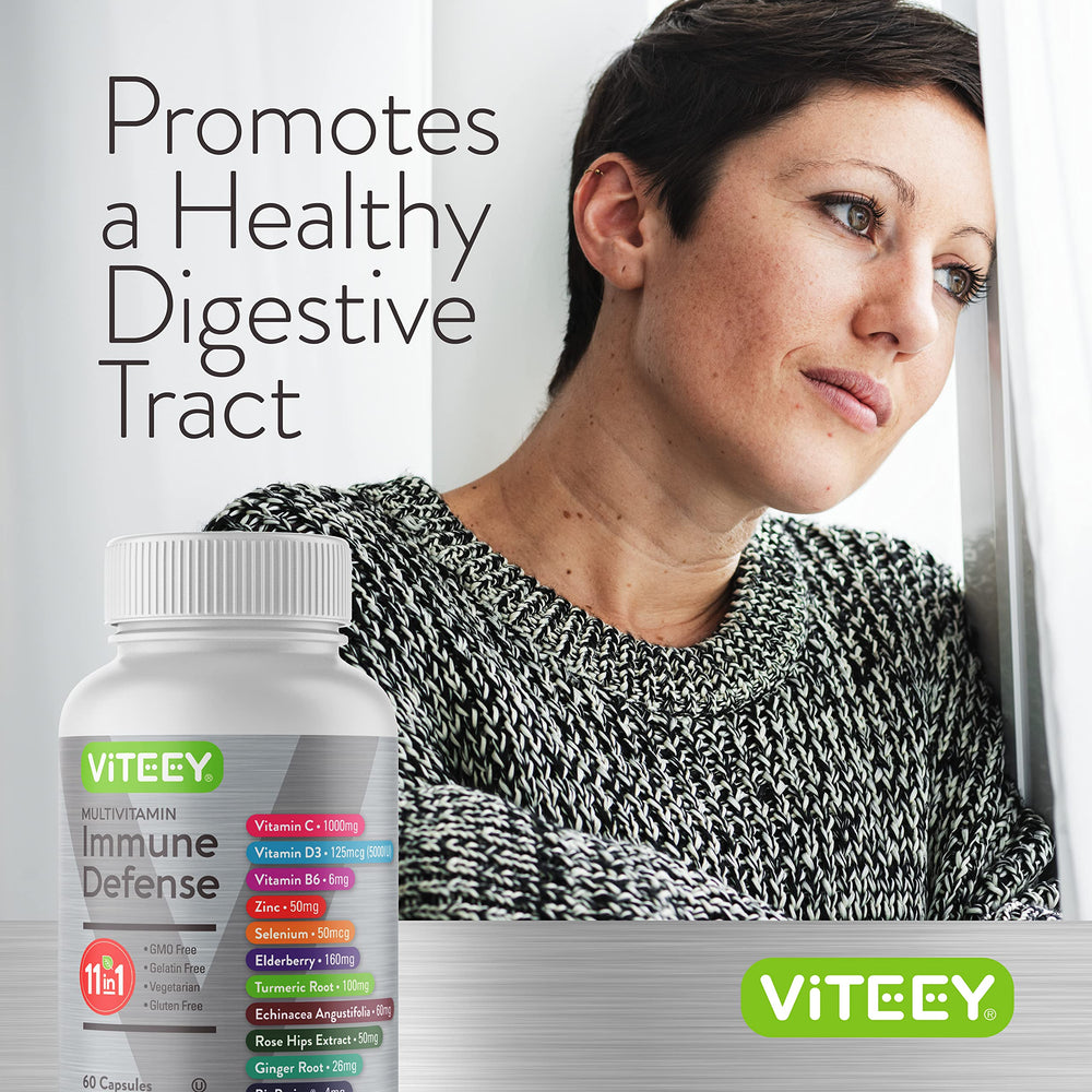 Viteey packaging and educational leaflet for informed supplementation.