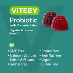 Viteey vegan gluten-free gummies suit inclusive diets