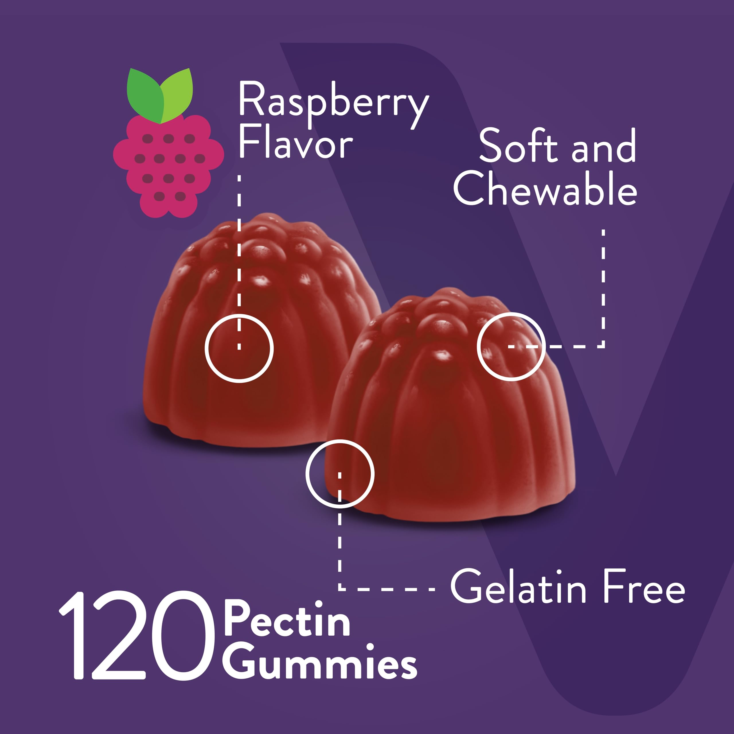 Viteey Immune Support Gummies in bottle close-up, 120 gummies for ongoing wellness.