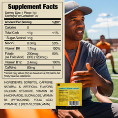 Viter Energy sugar free vegan mint supports clean energy