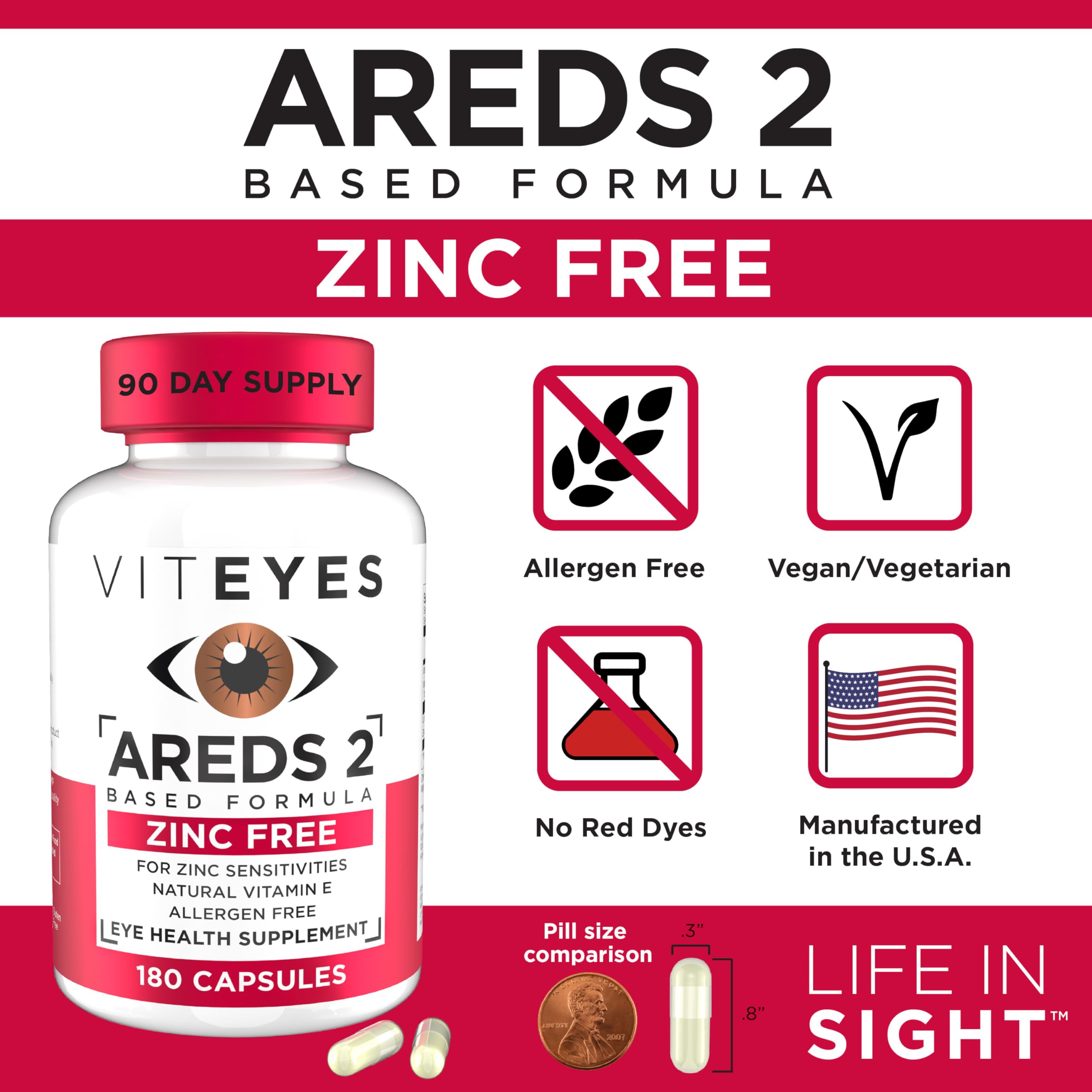 Viteyes Made-in-USA label emphasizing quality and trust