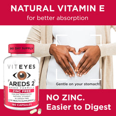Viteyes physician-recommended AREDS2 option for eye health