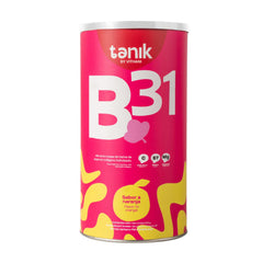 Vithani B31 collagen bottle pour showing easy daily intake for skin and nails.