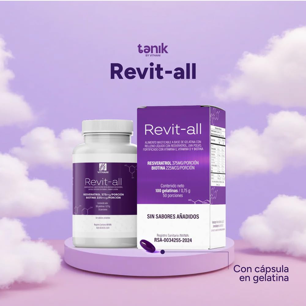 Vithani Revit-All no-flavor formula conveys pure supplement experience.