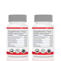 Vitilox T-Cell-V capsules close-up highlights premium immune-support formula.
