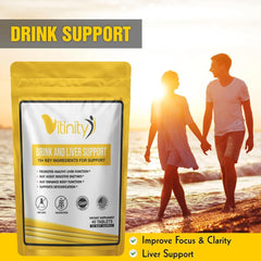 Vitinity Anti-Drink relaxation tea scene pairing for calm moments.
