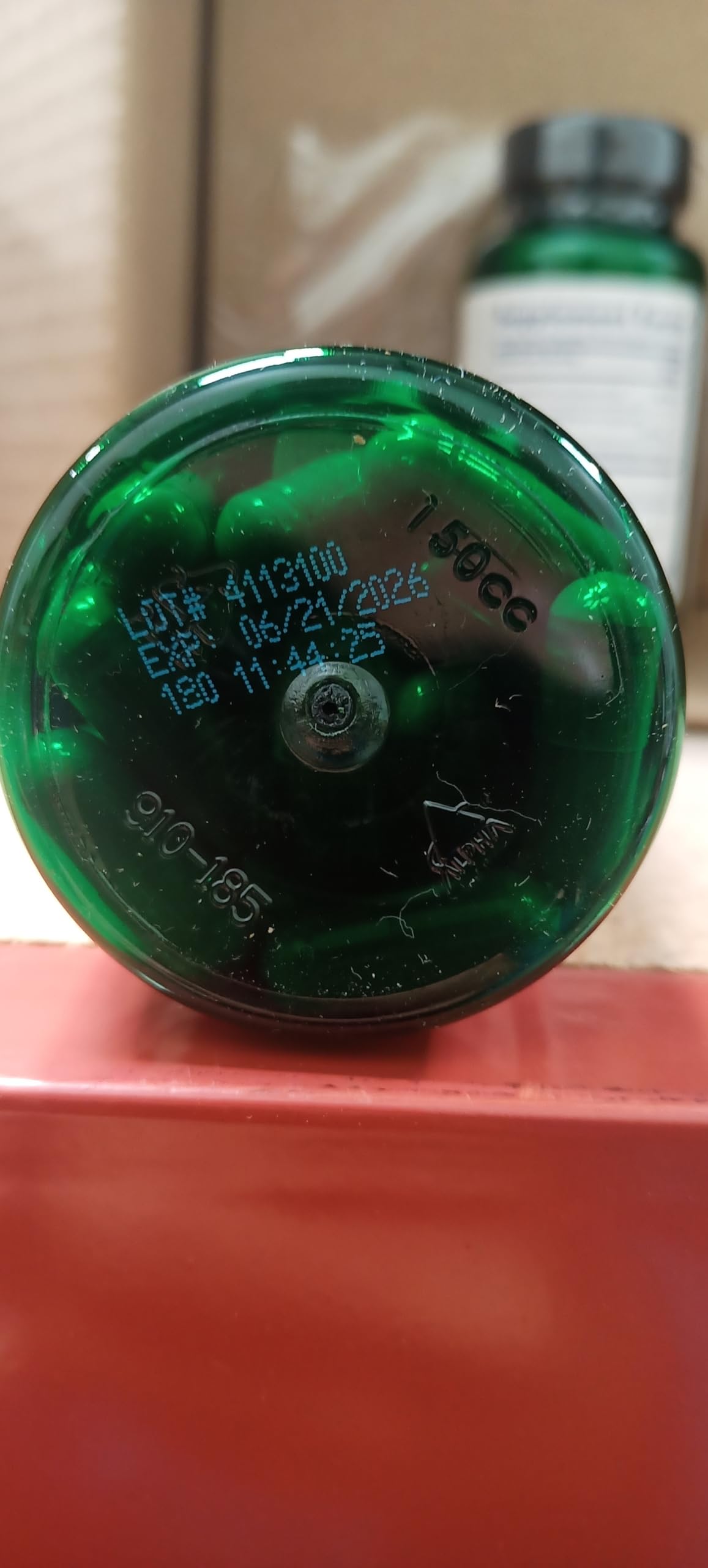 Vitanica FemVitality label close-up highlighting vegan formulation