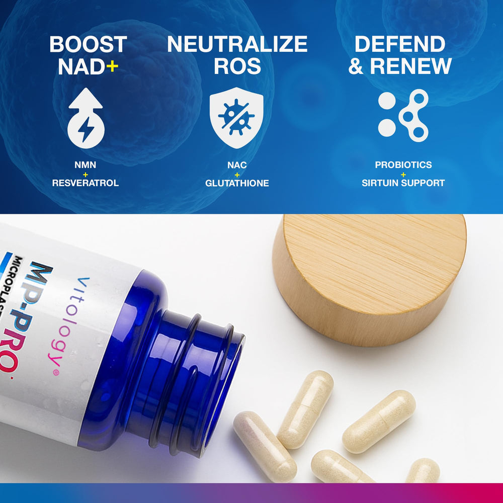 Vitology MP-PRO Made in USA seal conveys purity and consistency