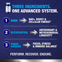 Vitology NMN Elite 500 label detail highlights ingredients and GMP